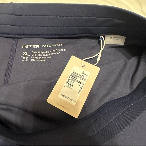 NWT Peter Millar Tennis Skort Skirt Navy size XL - Picture 8 of 10
